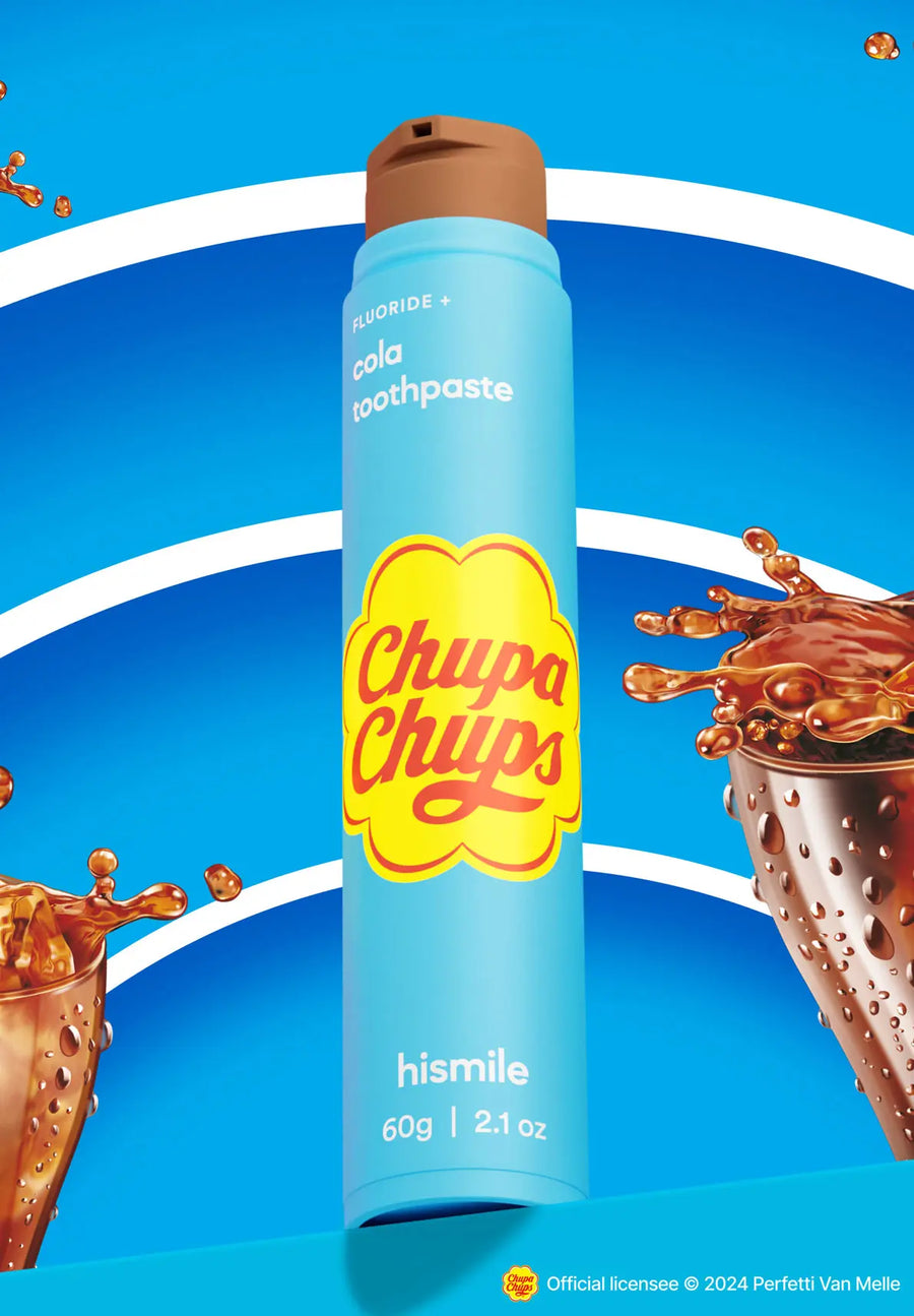 Pasta de dientes sabor Chupa Chups de Cola