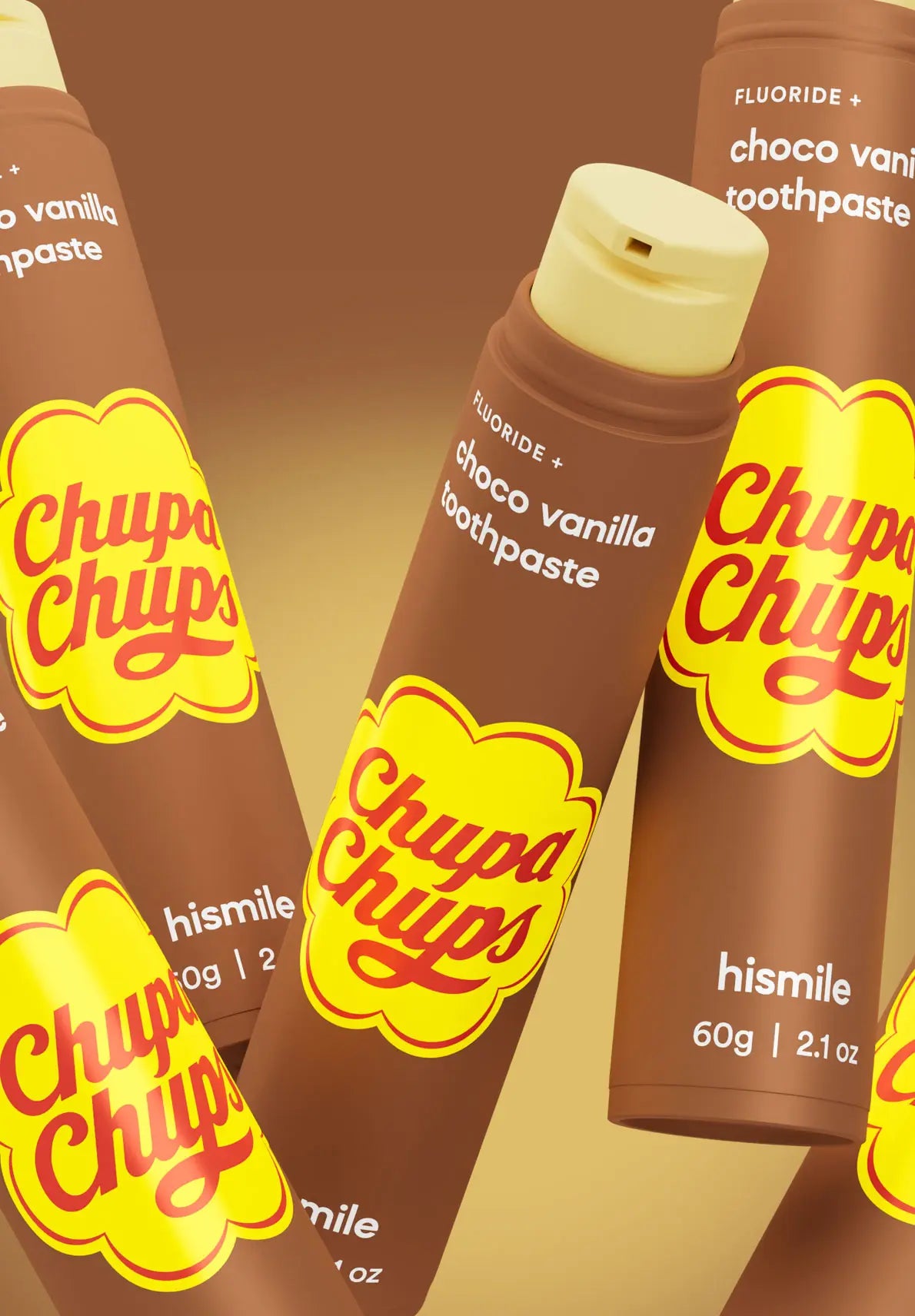 Pasta de dientes sabor Chupa Chups de Choco Vanilla