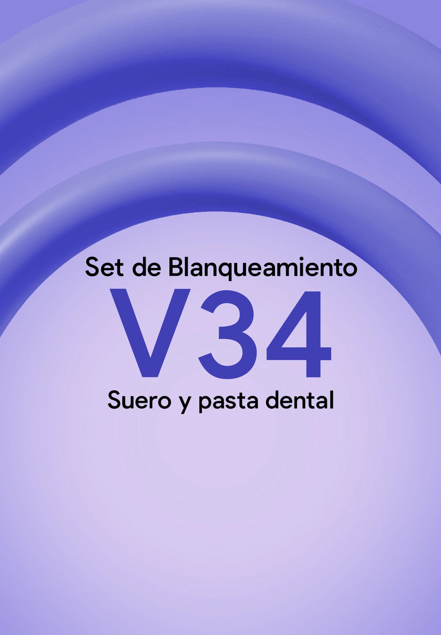 Set de Blanqueamiento V34 - Serum V34 y Pasta V34 - Set de 2